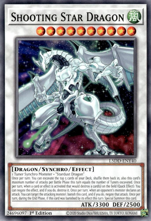 Shooting Star Dragon - L5DD-ENY40 - Common - 1st Edition