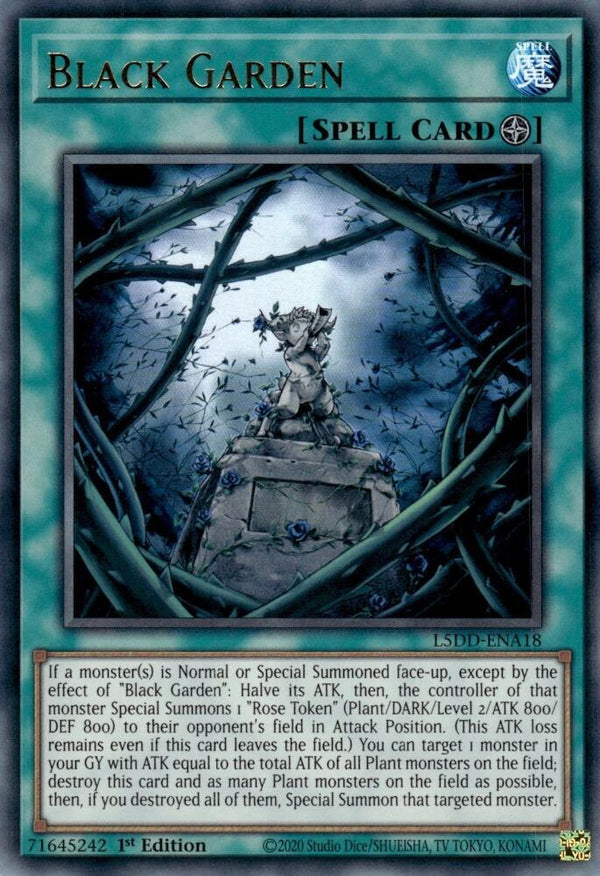 Black Garden (Ultra Rare) - L5DD-ENA18 - Ultra Rare - 1st Edition