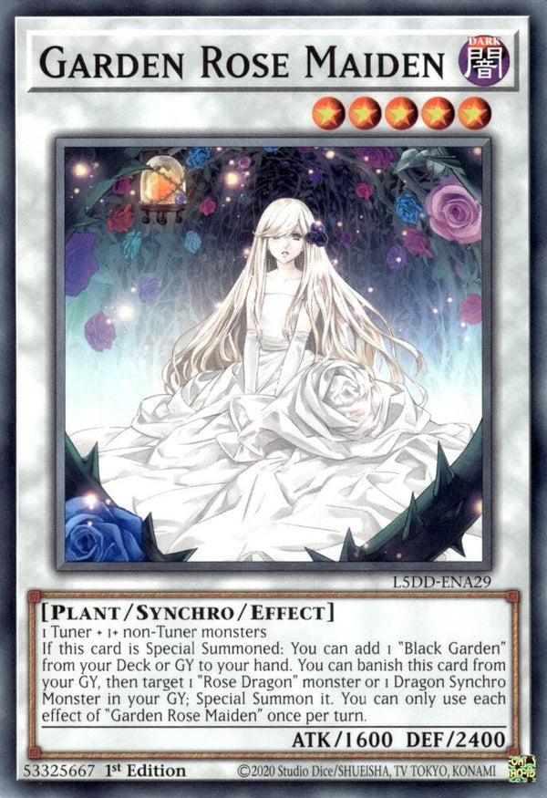 Garden Rose Maiden - L5DD-ENA29 - Common - 1st Edition