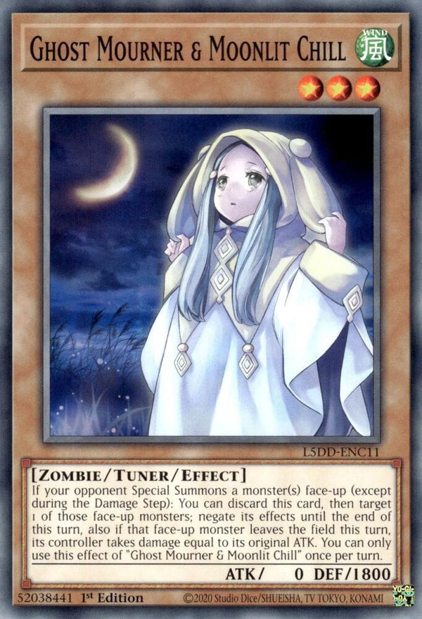 Ghost Mourner & Moonlit Chill - L5DD-ENC11 - Common - 1st Edition