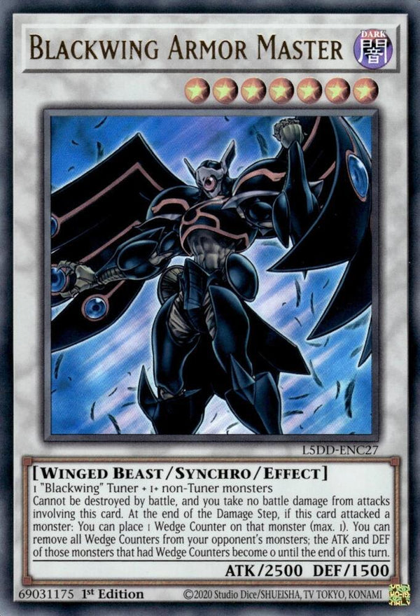 Blackwing Armor Master - L5DD-ENC27 - Ultra Rare - 1st Edition