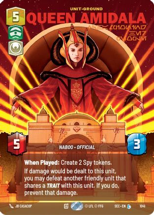 Queen Amidala - Championing Her People (Prestige) - 1041 - Legendary