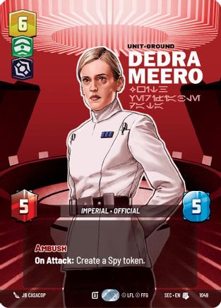 Dedra Meero - With Verifiable Data (Prestige) - 1049 - Uncommon