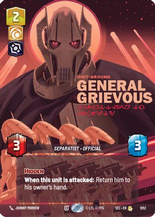 General Grievous - Scuttling to Safety (Prestige) - 1052 - Rare