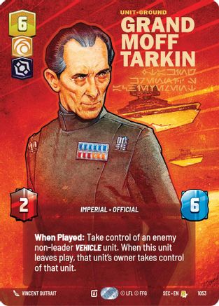 Grand Moff Tarkin - Taking Krennic's Achievement (Prestige) - 1053 - Rare