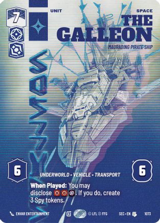 The Galleon - Marauding Pirate Ship (Prestige) - 1073 - Uncommon