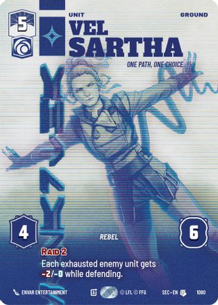 Vel Sartha - One Path, One Choice (Prestige) - 1080 - Uncommon