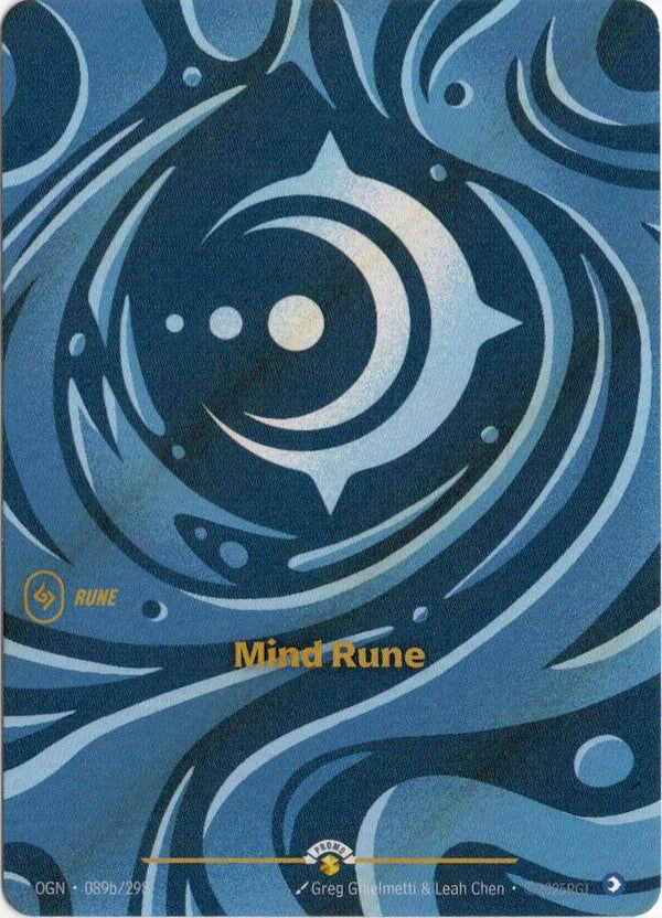 Mind Rune - 089b/298 - Promo