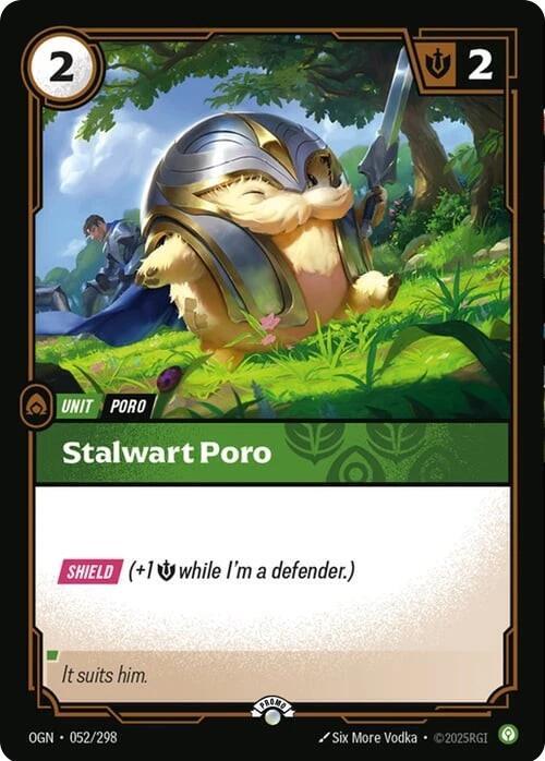 Stalwart Poro - 052/298 - Promo