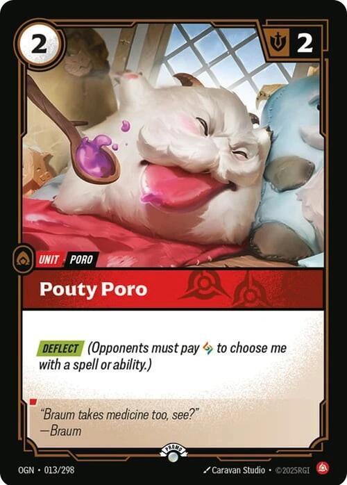 Pouty Poro - 013/298 - Promo