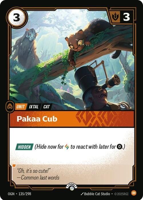 Pakaa Cub - 135/298 - Promo