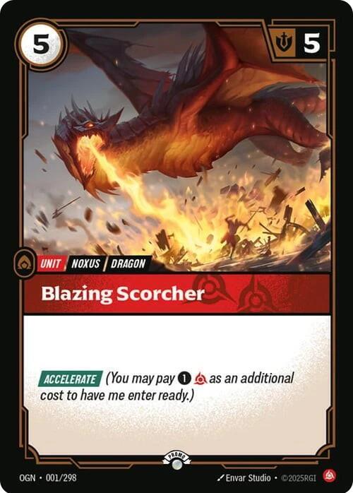 Blazing Scorcher - 001/298 - Promo