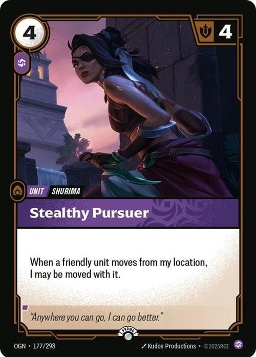 Stealthy Pursuer - 177/298 - Promo