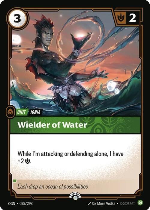 Wielder of Water - 055/298 - Promo
