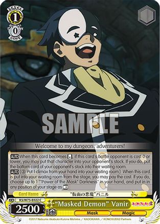 "Masked Demon" Vanir - KS/W75-E022 - Common