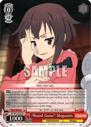 "Board Game" Megumin - KS/W75-E037 - Rare