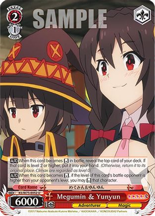 Megumin & Yunyun - KS/W75-E052 - Uncommon