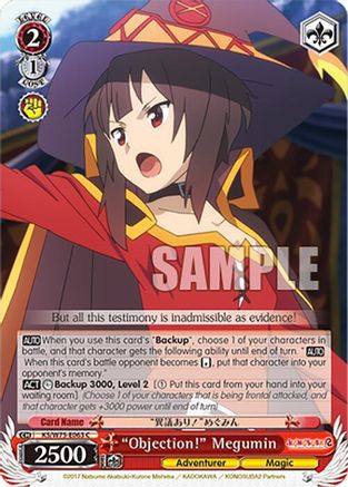 "Objection!" Megumin - KS/W75-E063 - Common