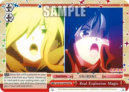 Real Explosion Magic (RRR) - KS/W75-E066R - Triple Rare