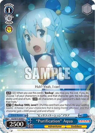 "Purification" Aqua - KS/W75-E088 - Common
