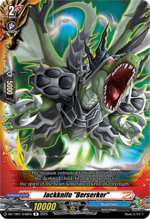 Jackknife "Berserker" - DZ-TB01/048EN - Rare