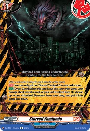 Starved Yamigedo - DZ-TB01/056EN - Rare