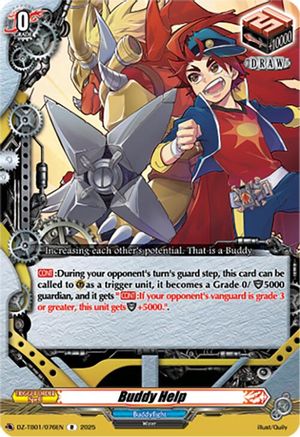 Buddy Help - DZ-TB01/076EN - Rare