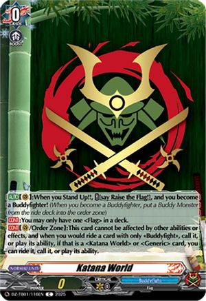 Katana World - DZ-TB01/116EN - Common