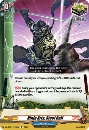 Ninja Arts, Steel Ball - DZ-TB01/118EN - Common