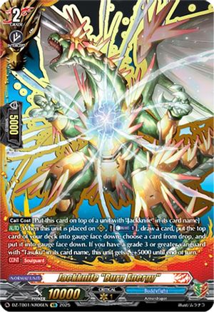 Jackknife "Burn Energy" (KR) - DZ-TB01/KR06EN - Kyukyoku Rare