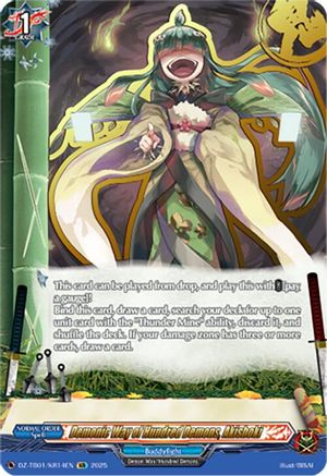 Demonic Way of Hundred Demons, Akishoki (KR) - DZ-TB01/KR14EN - Kyukyoku Rare
