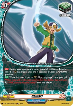 Chillax! (H) - DZ-TB01/H50EN - Holo Rare