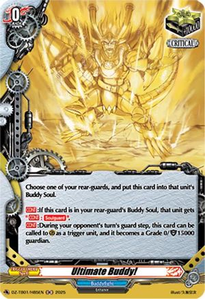 Ultimate Buddy! (H) - DZ-TB01/H85EN - Holo Rare