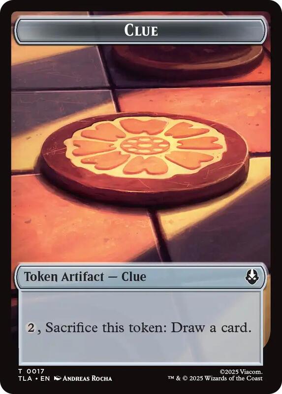 Monk // Clue (017) Token (TTLA)
