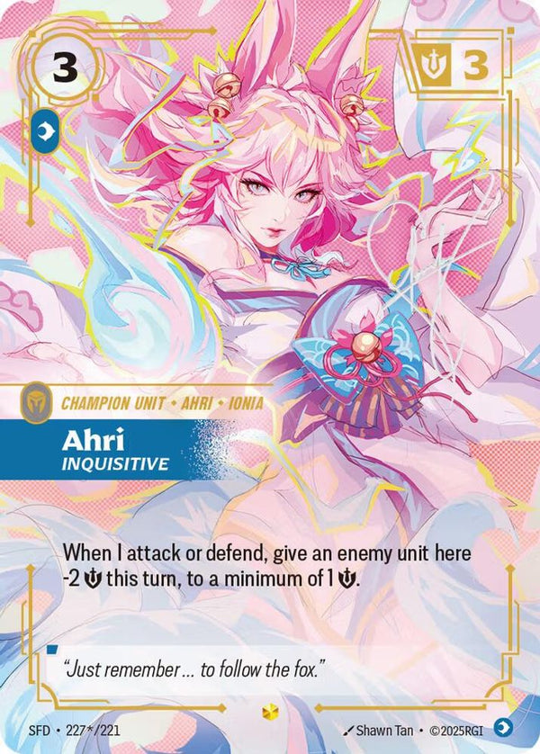 Ahri - Inquisitive (Signature) - 227*/221 - Showcase
