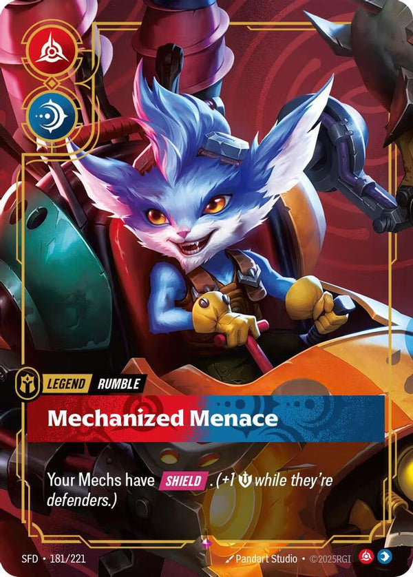 Rumble - Mechanized Menace - 181/221 - Rare