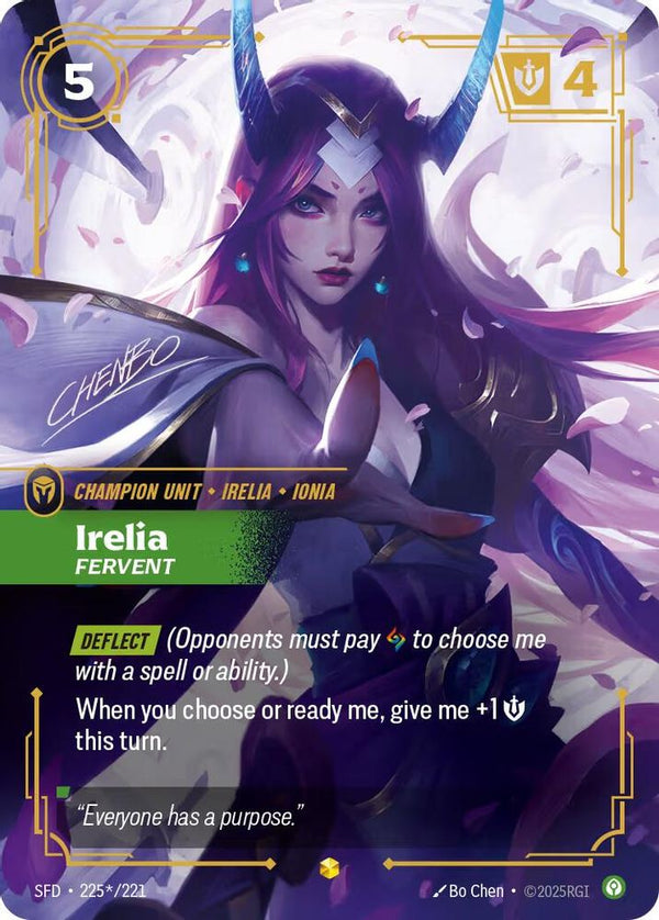 Irelia - Fervent (Signature) - 225*/221 - Showcase