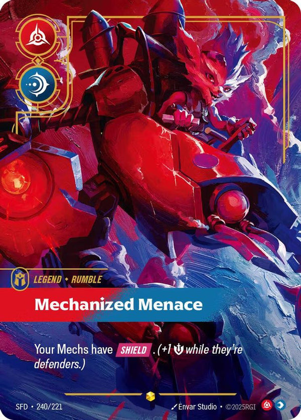 Rumble - Mechanized Menace (Overnumbered) - 240/221 - Showcase