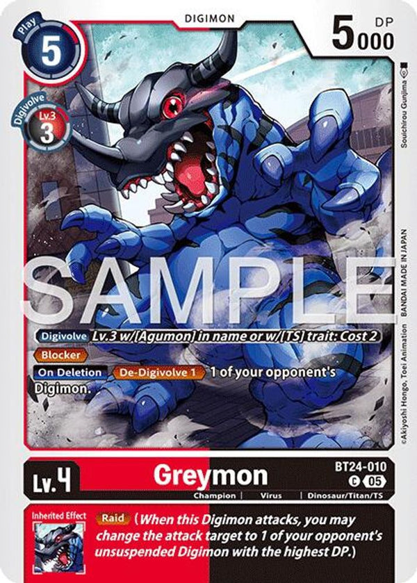 Greymon - BT24-010 - Common