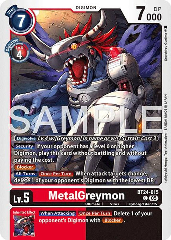 MetalGreymon - BT24-015 - Common