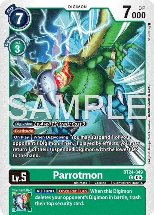 Parrotmon - BT24-049 - Common