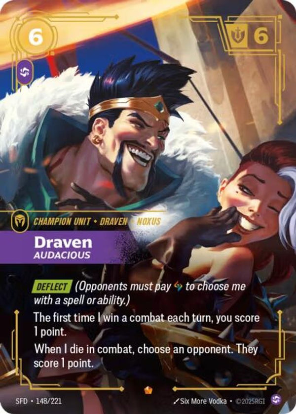 Draven - Audacious - 148/221 - Epic