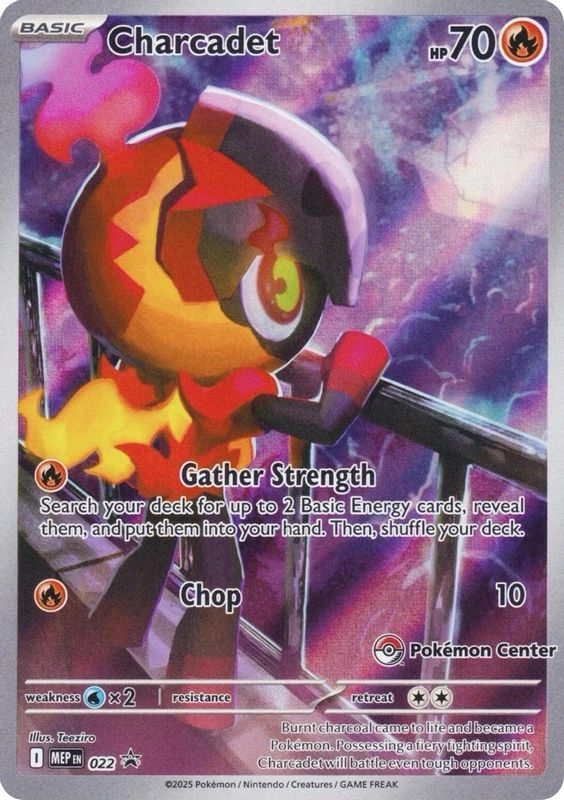 Charcadet (Pokemon Center Exclusive) - MEP022 - Promo