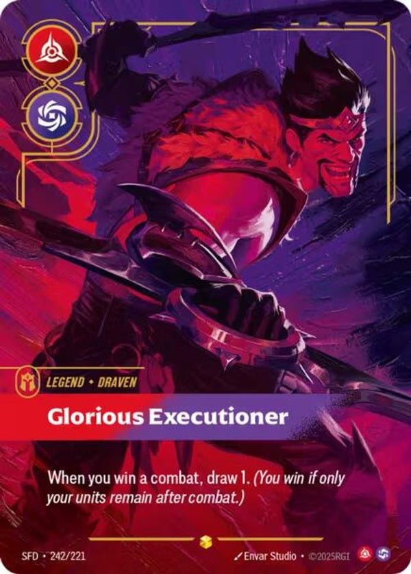 Draven - Glorious Executioner (Overnumbered) - 242/221 - Showcase