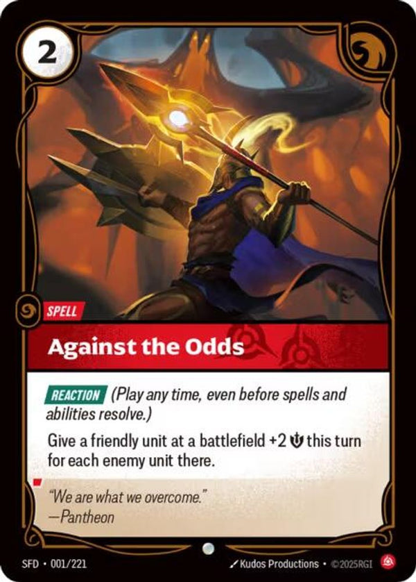 Against the Odds - 001/221 - Common