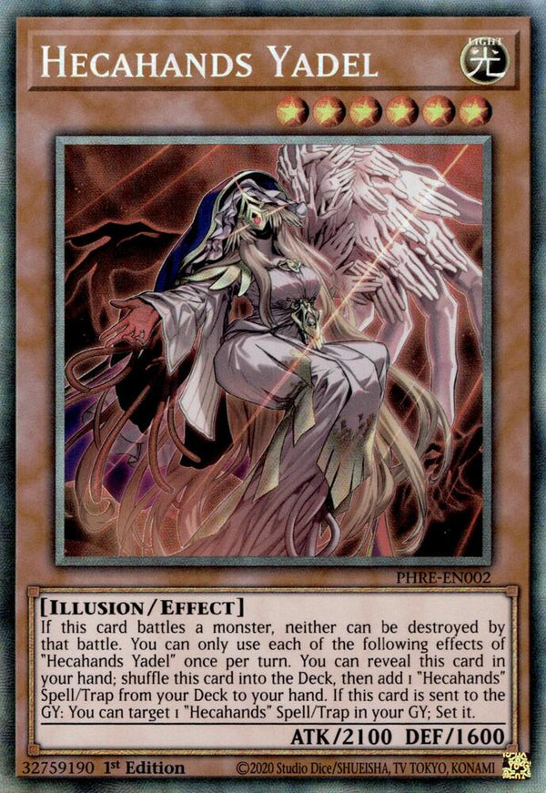 Hecahands Yadel - PHRE-EN002 - Starlight Rare - 1st Edition