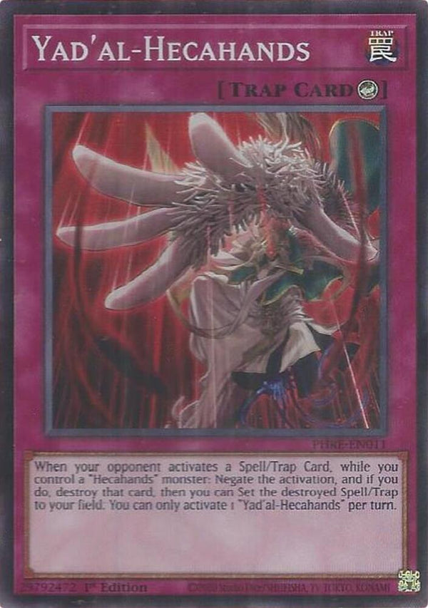 Yad'al-Hecahands (Super Rare) - PHRE-EN011 - Super Rare - 1st Edition