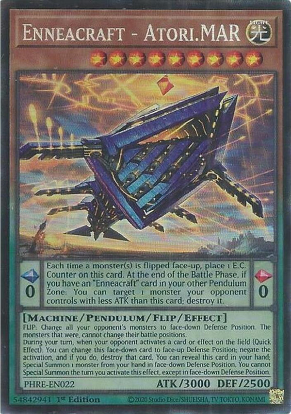 Enneacraft - Atori.MAR (CR) - PHRE-EN022 - Collector's Rare - 1st Edition