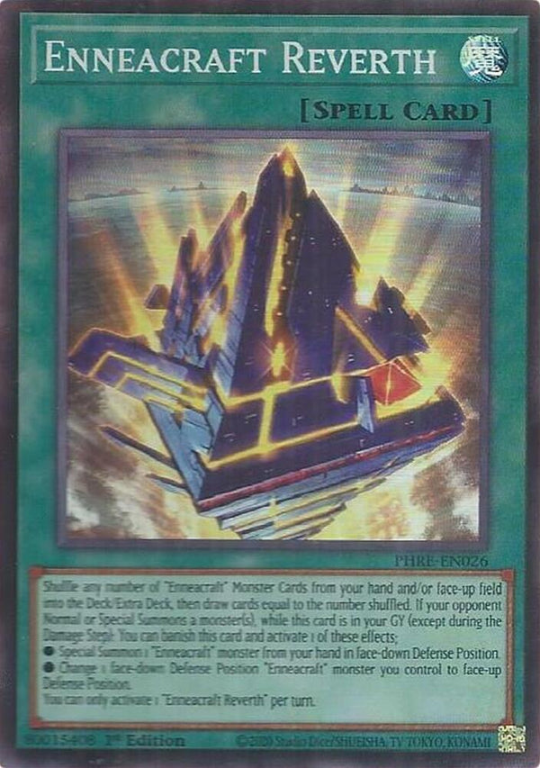 Enneacraft Reverth (Super Rare) - PHRE-EN026 - Super Rare - 1st Edition