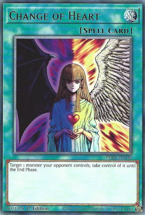 Change of Heart - PHRE-EN048 - Rare - 1st Edition